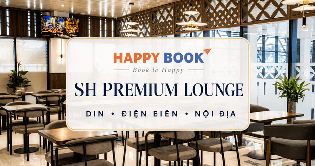Phòng chờ Thương gia SH Premium Lounge tại sân bay Điện Biên