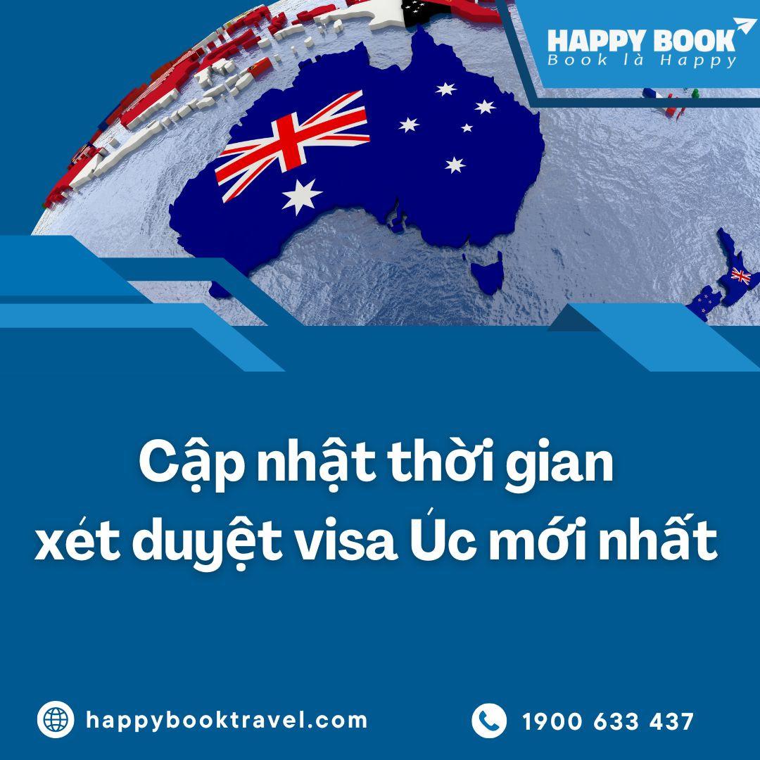 Thời Gian Xét Duyệt Visa Úc Mất Bao Lâu? Cập Nhật Mới Nhất Từ HappyBook Travel