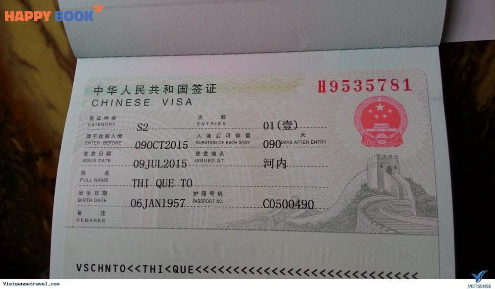Tìm Hiểu Quy Trình Và Thủ Tục Xin Visa Thăm Thân Trung Quốc Cho Người Mới