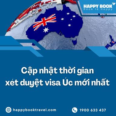 Thời Gian Xét Duyệt Visa Úc Mất Bao Lâu? Cập Nhật Mới Nhất Từ HappyBook Travel